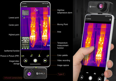 Тепловизор Dali T30  для смартфона
